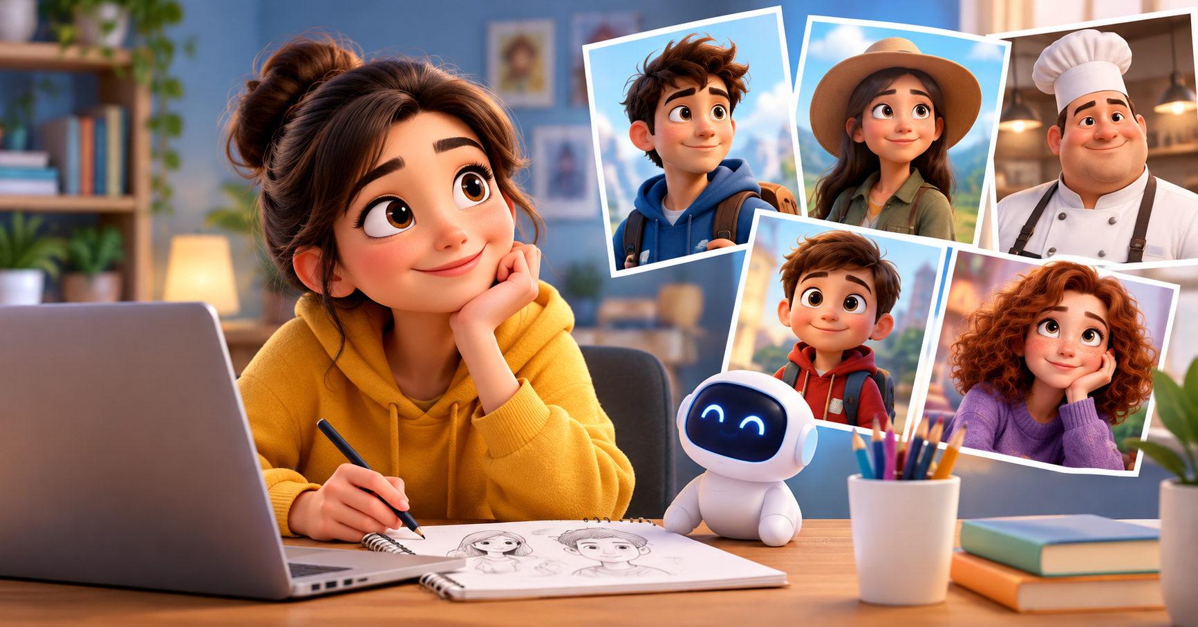 Pixar-Style 3D Character Prompts (Without Copying Copyrighted Designs)