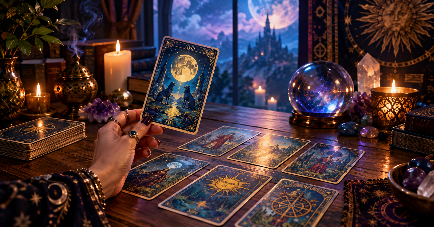 Best Prompts for Tarot Card / Mystical Art Style